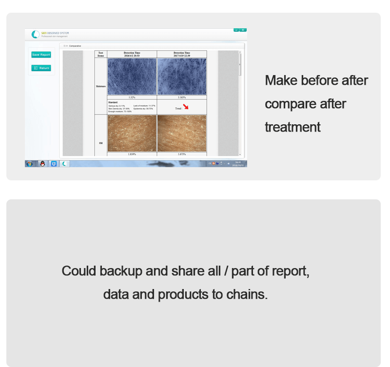 skin analysis report