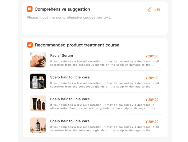 recommendation products