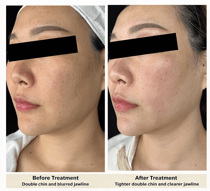 before after